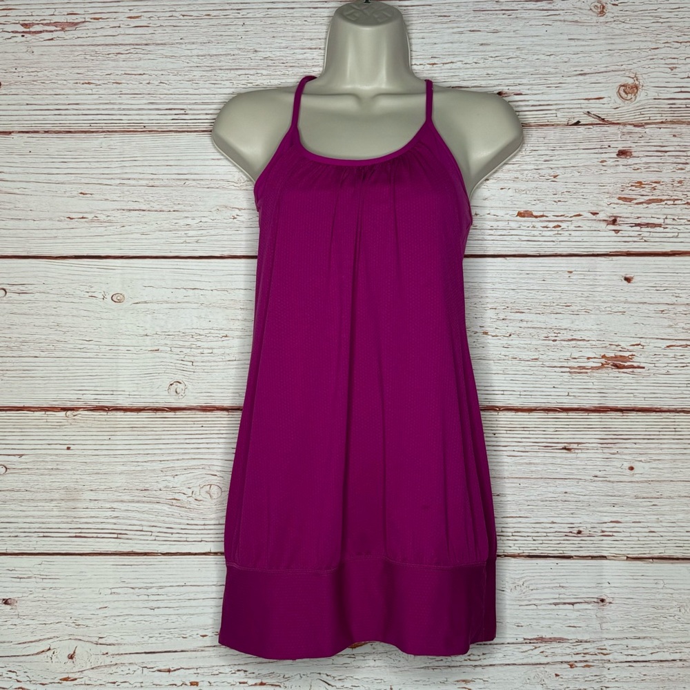 Lululemon No Limits Tank In Raspberry Sz 6 - image 5